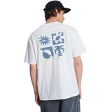 Quiksilver Funkcionalna majica 'Evo Blossom Of Peace' dimno modra / svetlo zelena / bela | Shoptok.si