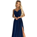 Numoco Elegant maxi dress with straps | shoptok.hr