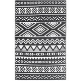 Vanjski tepih ARAKIL crni 190 x 290 cm PP | shoptok.hr