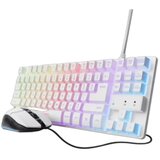 Trust Gaming Set GXT798 2-u-1, tastatura i miš, bela | ePonuda.com