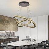  led prigušiva luster na sajli LED/115W/230V 3000-6500K srebrna + daljinski upravljač | Eponuda.com