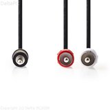 Nedis Stereo audio kabel 3.5 mm m - 2x RCA m 1.5m crni Cijene