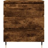  Komoda boja dimljenog hrasta 60 x 35 x 70 cm konstruirano drvo | shoptok.hr