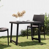  Stol za kampiranje antracit 79 x 56 x 64 cm PP izgled drva | shoptok.hr