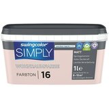 SWINGCOLOR Boja za zid Simply (Ružičasta - br. 16, Mat, 2,5 l) | shoptok.hr