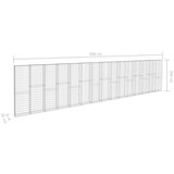  Gabionski zid s poklopcima od pocinčanog čelika 900x50x200 cm | shoptok.hr