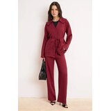 Trendyol Modest Ženski komplet Tctss26Us00038, Bordo Cene