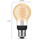 Philips LED prigušiva sijalica Philips Hue WHITE FILAMENT A60 E27/7W/230V 2100K | Eponuda.com