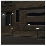  LED solarna lampa sa senzorom LED/2W/3,7V 1200 mAh IP44 50 cm | Eponuda.com