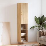 vidaXL Visoka komoda hrasta sonome 34 5x34x180cm od konstruiranog drva | shoptok.hr