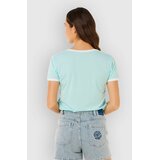 Rip Curl Hotel Malibu V-Neck T-shirt light sea blue | Shoptok.si