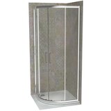Copen Atlas Pro polukružna tuš kabina hrom, staklo 6mm providno - R90x195 cm | ePonuda.com