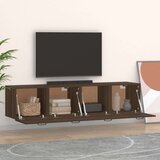  Stenska omarica 2 kosa rjav hrast 60x36,5x35 cm inžen. les, (20716857) | Shoptok.si