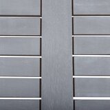  Vrtni stol sivi 80 x 80 x 74 cm od masivnog bagremovog drva | shoptok.hr