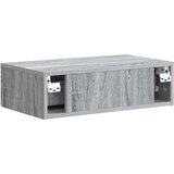 Stolna Stenska stranska miza Siva Sonoma 59 x 34,5 x 17 cm, (5000232554) | Shoptok.si
