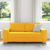  Dvosjed svijetložuti 180x77x82 cm korduro tkanina | Eponuda.ba
