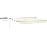  Električna retraktabilna tenda Krema 3 5 x 2 5 m - Krema Bijeli 3 5 x 2 5 m | shoptok.hr