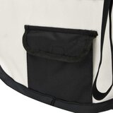  Sklopiva ogradica za pse s torbom za nošenje crna 90x90x58 cm | Eponuda.com