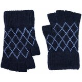 Art of Polo Woman's Gloves Rk22241 Navy Blue cene