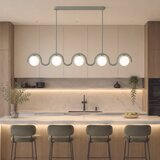 Opviq luster GEDIK-20444-B, 5 × E27, mint / zeleni | Eponuda.com
