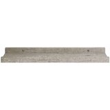  Zidne police 2 kom siva boja betona 40 x 9 x 3 cm | shoptok.hr