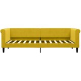  Dnevni krevet s madracem žuti 80 x 200 cm baršunasti | shoptok.hr