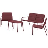 Venture Home Fourni vrtna lounge garnitura, bordo | shoptok.hr