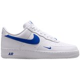 Nike Modne superge Air Force 1 Low '07 Carbon Fiber Swoosh White Game Royal Črna Cene