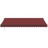 Tenda na ručno uvlačenje bordo 500 x 350 cm | shoptok.hr