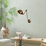 Opviq lights Stenska svetilka v bronasti barvi ø 15 cm Sivani – | Shoptok.si