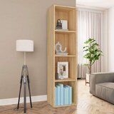  Knjižna / TV omara sonoma hrast 36x30x143 cm iverna plošča, (20622737) | Shoptok.si