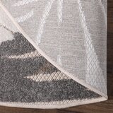 Lesnina XXXL PREPROGA ZA ZUNANJO UPORABO Floral 120 cm tkano rjava, bež | Shoptok.si