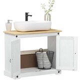 Ormarić za umivaonik Bijelo 73 x 33 x 60 cm Čvrsto borovo drvo | Eponuda.ba