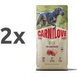 Carnilove Dog True Fresh Adult Large, briketi - raca 2 x 12 kg Cene