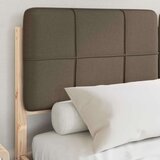 Posteljni okvir z oblazinjenim vzglavjem Taupe 150 x 200 cm, (5000101776) | Shoptok.si