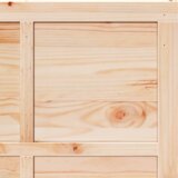 vidaXL Hlevska vrata Rjava 80 x 210 cm Trdna borovina | Shoptok.si