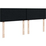  Krevet s oprugama i madracem crni 140 x 190 cm od tkanine | shoptok.hr