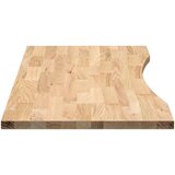 Ploča za radni stol 120x50x2,5cm netretirane masivne hrastovine | shoptok.hr