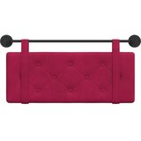  Držeće uzglavlje Zidne Vinska crvena 110 x 55 x 5 cm Baršun - boja crnog vina 100 cm bez LED | shoptok.hr