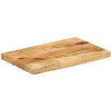 Stolna ploča 60 x 30 x 2 5 cm masivno drvo manga sa živim rubom | shoptok.hr