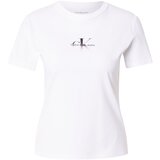 Calvin Klein Jeans Majica črna / bela | Shoptok.si