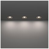 Eglo 902276-SET 3xLED Kupatilske ugradne svetiljke SALABATE LED/4,9W/230V Ø8,8 cm IP65 hrom | Eponuda.com