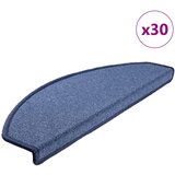  Prostirke za stepenice 30 kom 65x24x4 cm plave poluokrugle velike | shoptok.hr