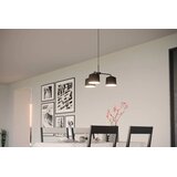 Eglo visilica Caguanes 900446, 3x E27, Ø66,5 cm, crna i bijela | shoptok.hr