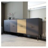 Hanah home komoda verry anthracite sapphire oak u