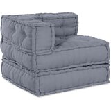  3-sedežni modularni pouf kavč, zložljiv, siva tkanina, (22046022) | Shoptok.si
