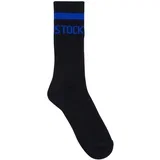 Dokolenke Cotton Crew Stripe Black Črna