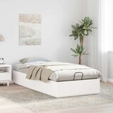  Otoman krevet s pohranom Bijeli 80 x 200 cm Masivna borovina - Bijeli 80 x 200 cm | shoptok.hr