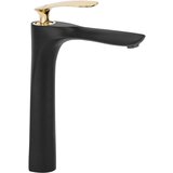 Rea Orbit Black Gold High miješalica za umivaonik | shoptok.hr