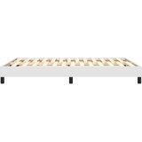  Okvir za krevet s oprugom bijela 140x190 cm od umjetne kože | shoptok.hr